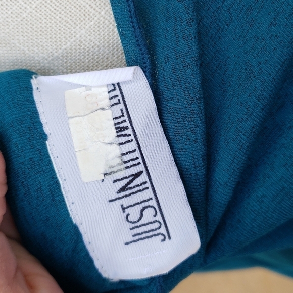 Vintage y2k 90's ruffles bell sleeves flowy vneck blouse - Picture 5 of 6